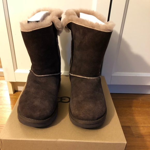 ugg nash bootie chocolate